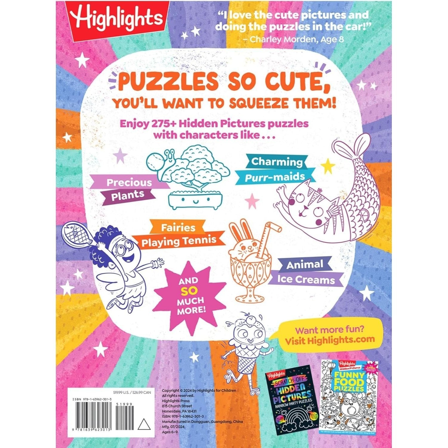 Mega Super Cute Hidden Pictures Puzzles: The Biggest and Cutest Book of Picture Puzzles Ever Featuring Thousands of Adorable Hidden Objects for Kids 6 (Mega Hidden Pictures Puzzles) (Spiral Bound)