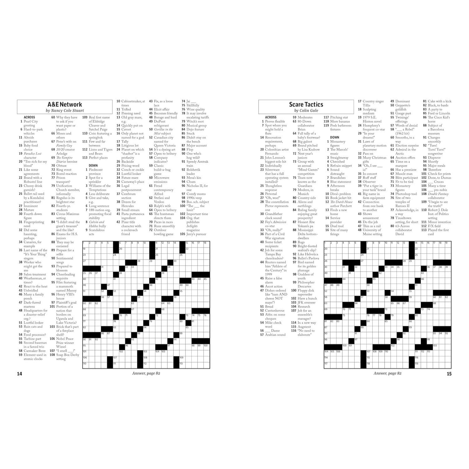 Newsworthy Sunday Crosswords: As Seen in the Wall Street Journal