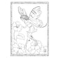 Creative Haven Enchanted Fairies Coloring Book