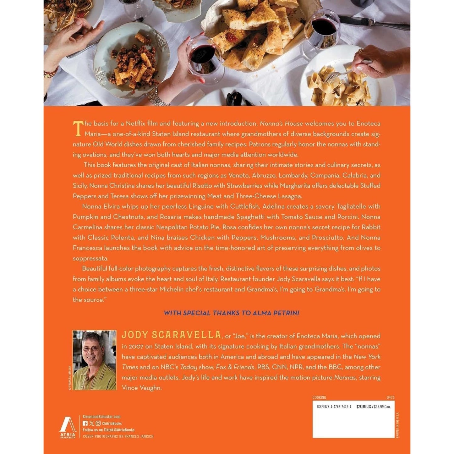 Nonna's House: Cooking and Reminiscing with the Italian Grandmothers of Enoteca Maria