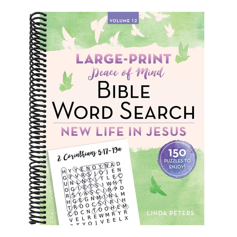 Peace of Mind Bible Word Search: New Life in Jesus
