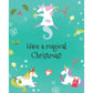 Magical Unicorn Christmas Activity Book