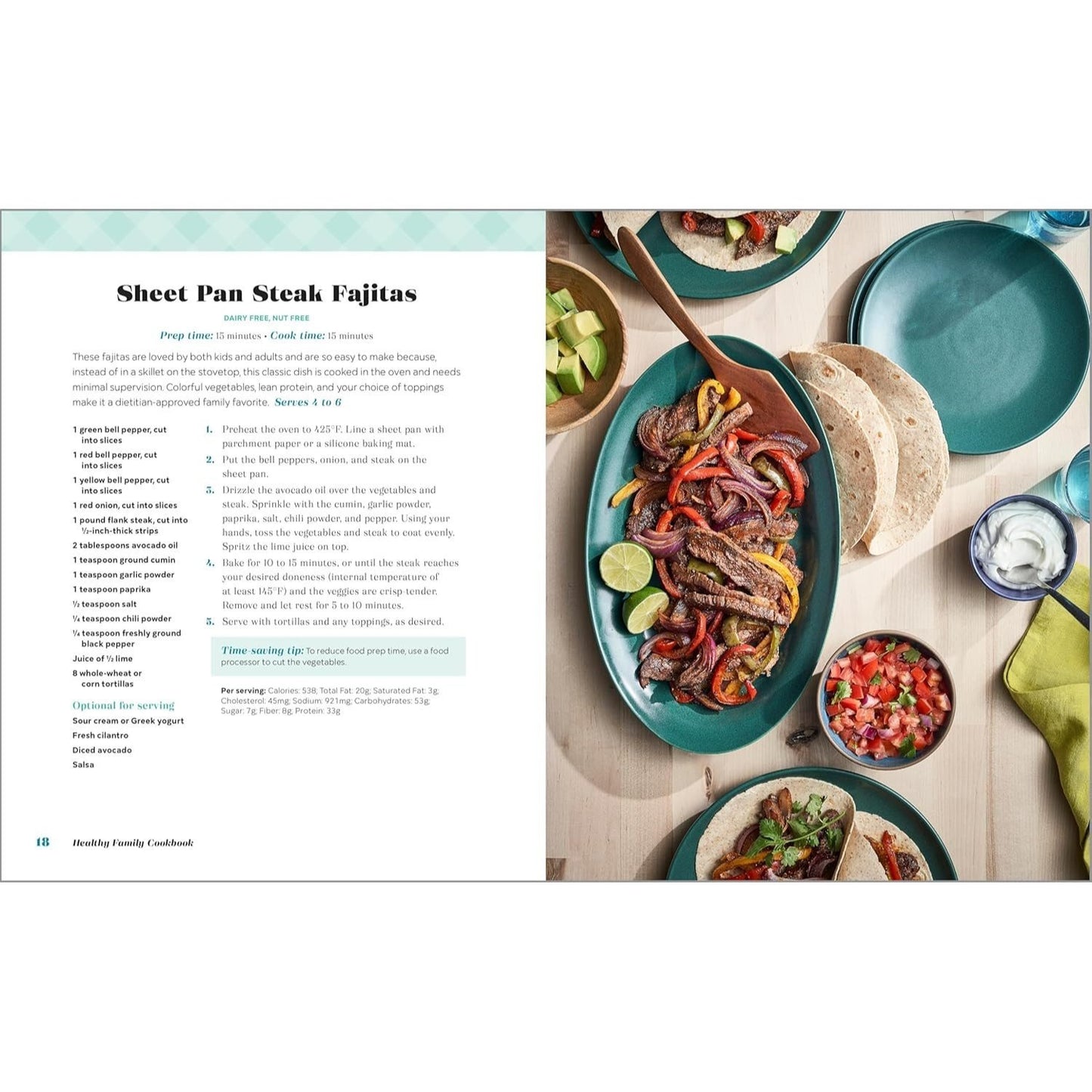 The Healthy Family Cookbook: 100 Fast and Easy Recipes for the Whole Family