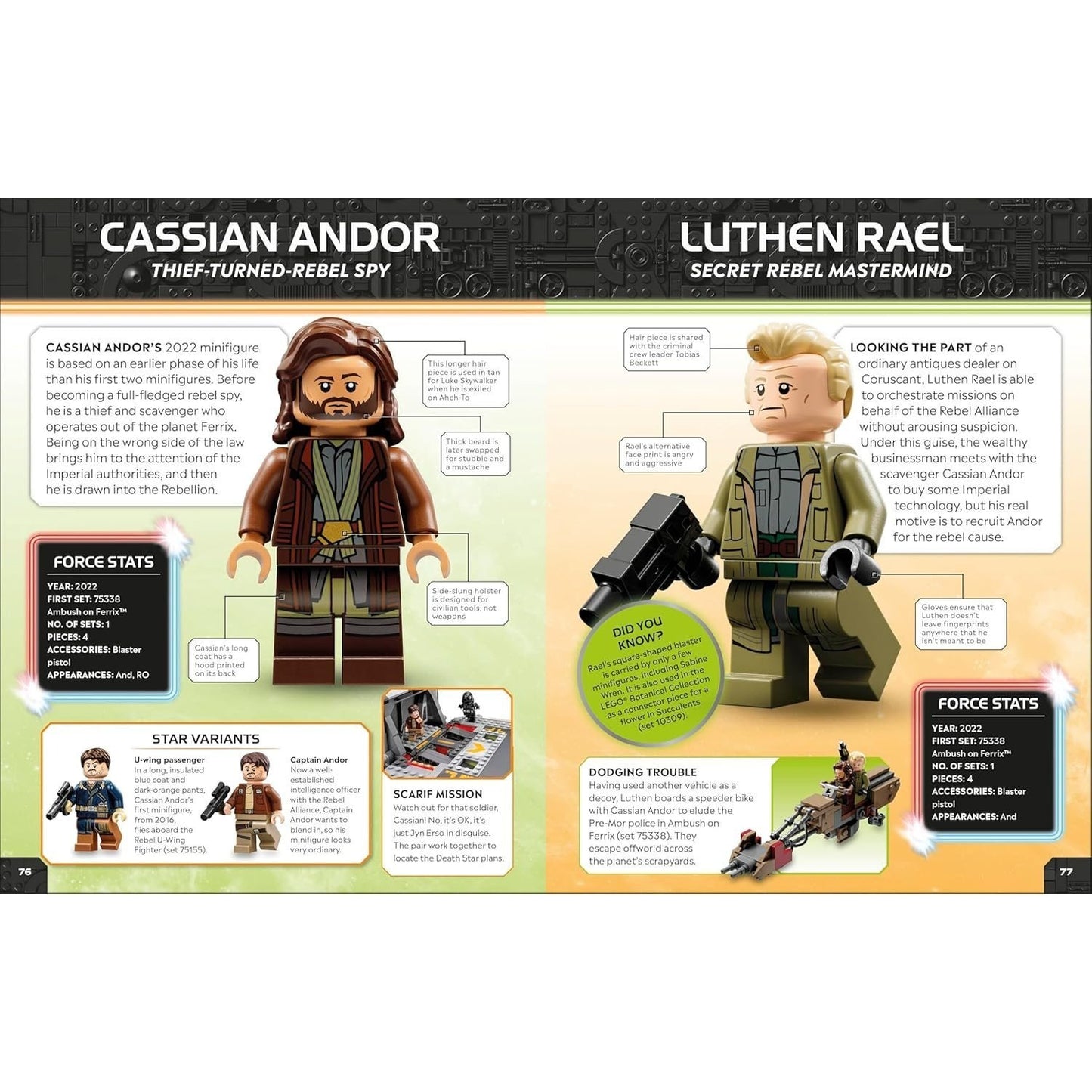 Lego Star Wars Character Encyclopedia Updated Edition: The Ultimate Guide to the Best 200 Minifigures from the Lego Star Wars Galaxy; Comes with Exclu