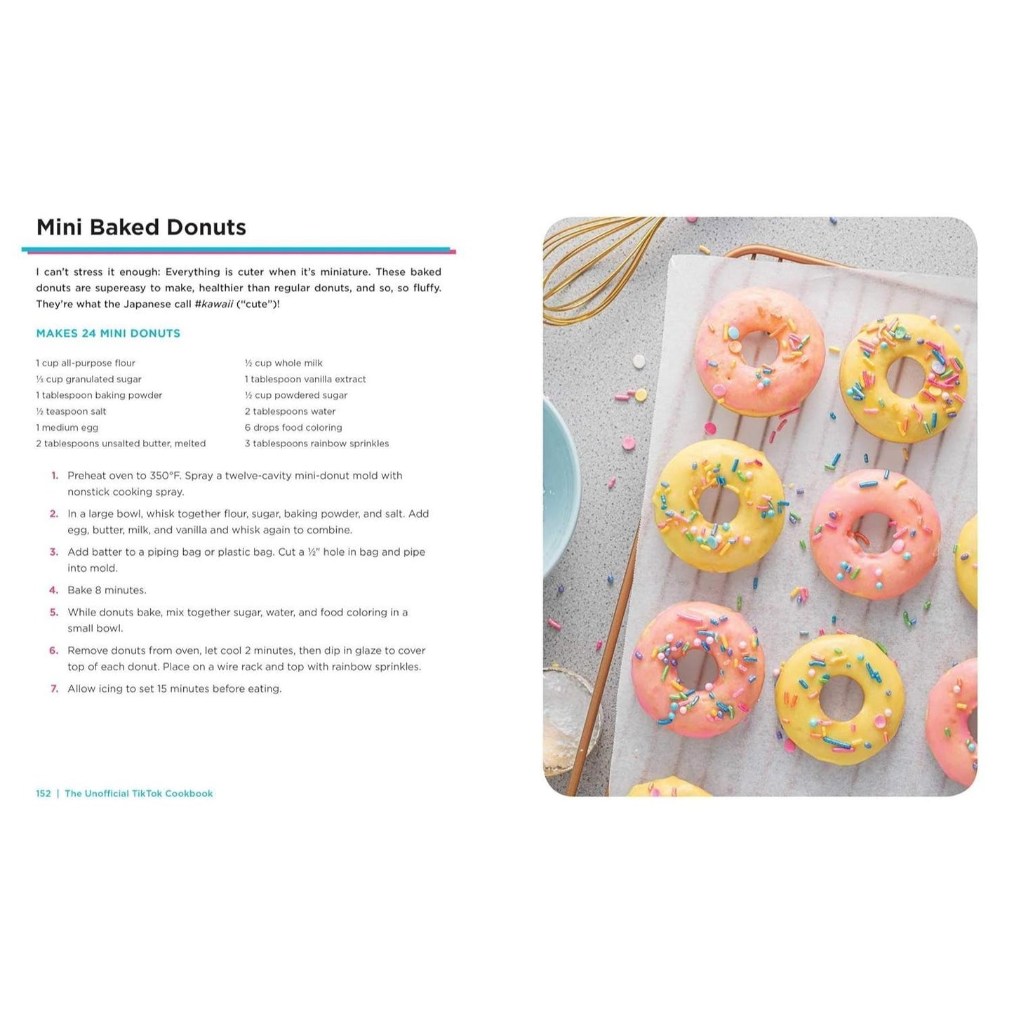 The Unofficial Tiktok Cookbook: 75 Internet-Breaking Recipes for Snacks, Drinks, Treats, and More! (Spiral Bound)