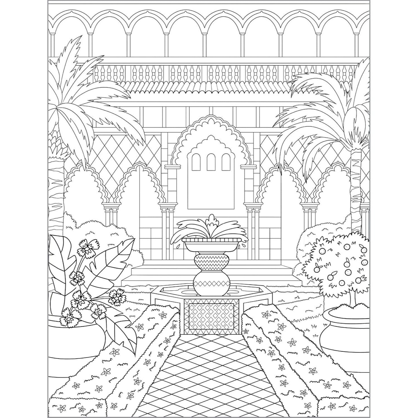 Stress Relief Coloring Book for Adults (Spiral Bound)