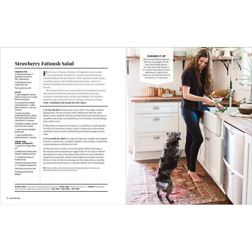 Love Real Food: More Than 100 Feel-Good Vegetarian Favorites to Delight the Senses and Nourish the Body: A Cookbook (Spiral Bound)