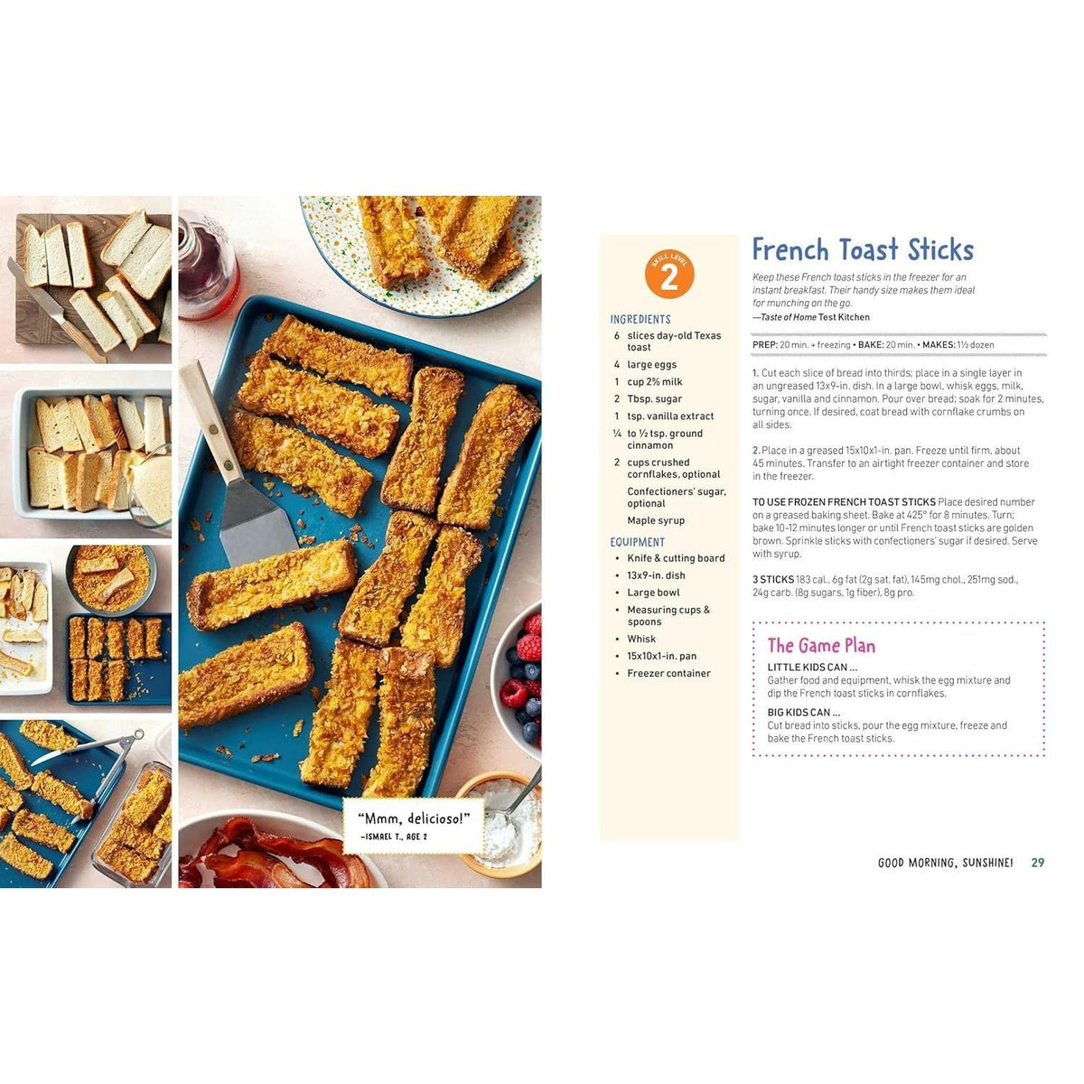 Taste of Home Kids Can Cook!: 171 Easy Recipes Spiral Bound Kids Cookbook with Skill Levels and No Bake Options