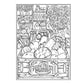 Creative Haven Country Farm Scenes Coloring Book