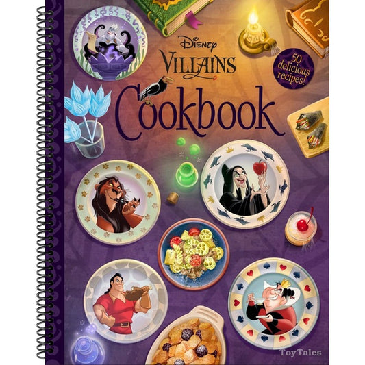 The Disney Villains Cookbook (Spiral Bound)