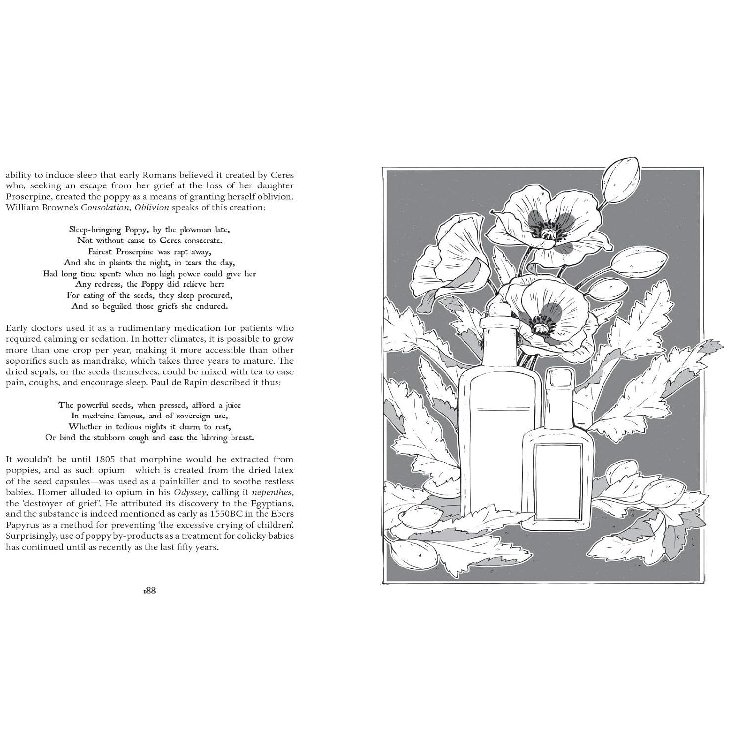 Botanical Curses and Poisons: The Shadow-Lives of Plants (Spiral Bound)