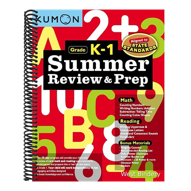 Kumon Summer Review and Prep K-1