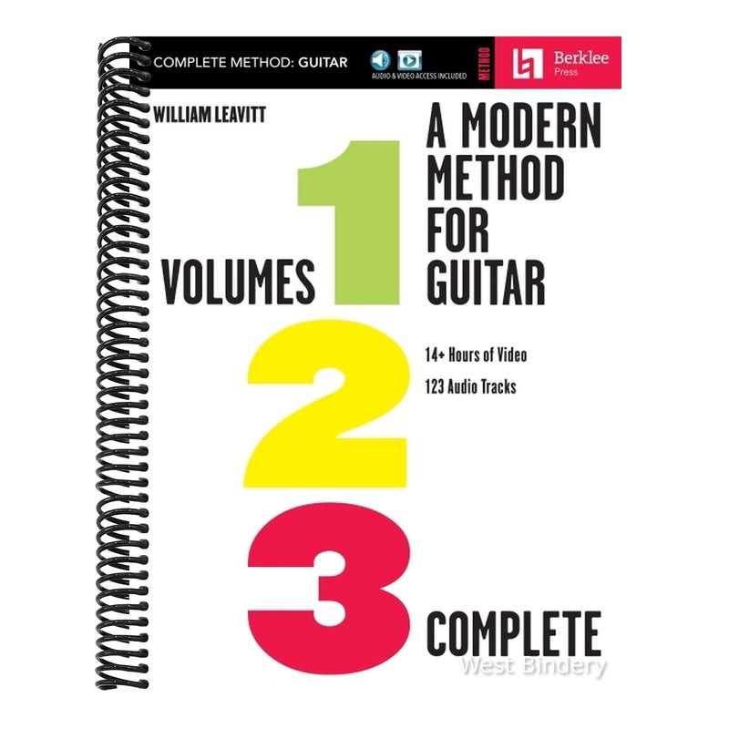A Modern Method for Guitar - Complete Method Book/Online Media