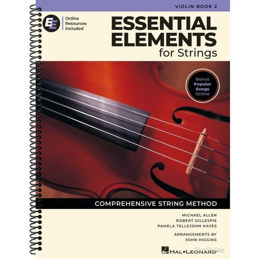 Essential Elements for Strings - Violin Book 2 with Online Resources