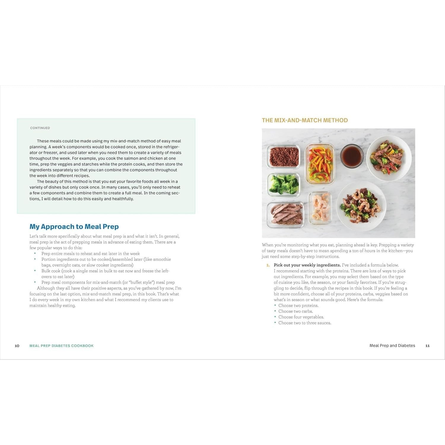 Meal Prep Diabetes Cookbook: 4 Weeks of Easy Meal Plans