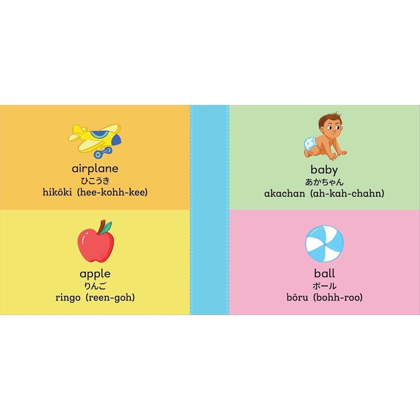 100 First Words for Toddlers: English-Japanese Bilingual: 幼児の初めての言葉 100 (100 First Words) (Spiral Bound)