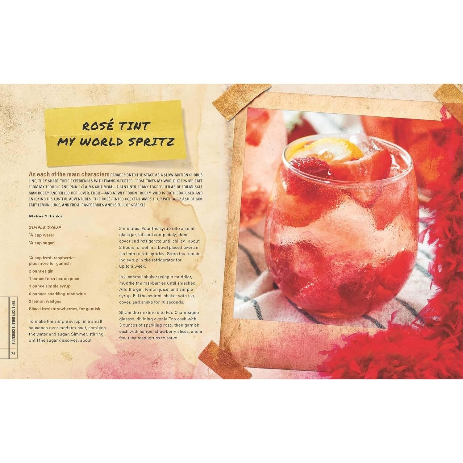 The Rocky Horror Cookbook: 50 Savory, Sweet, and Seductive Recipes from the Cult Musical [Officially Licensed]