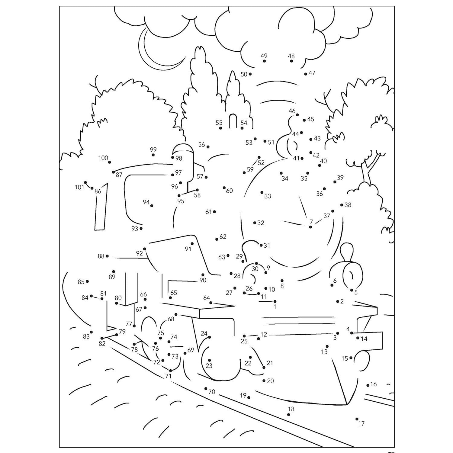 Things That Go Dot-To-Dot Fun!: Count from 1 to 101