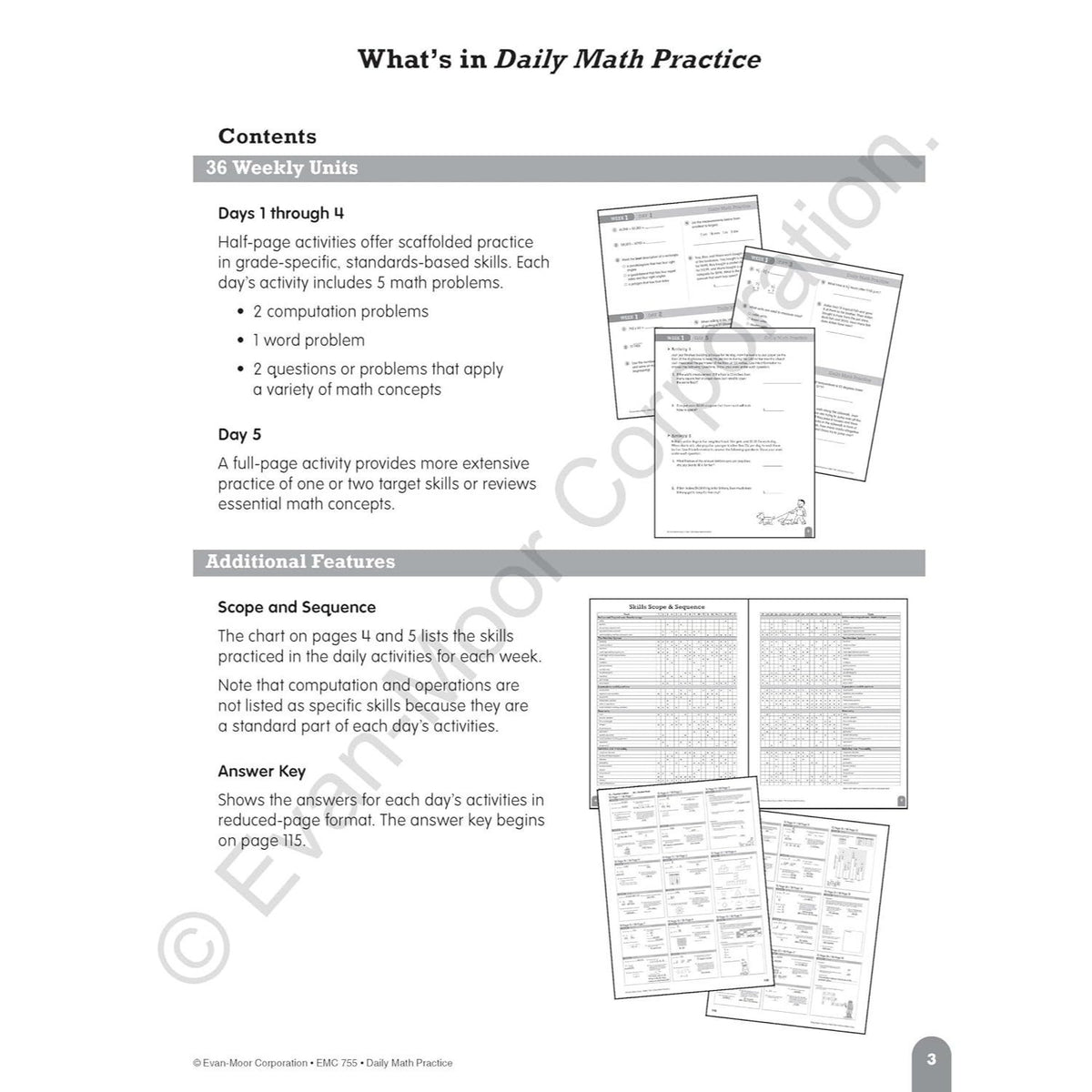 Daily Math Practice, Grade 6 Te (Teacher)