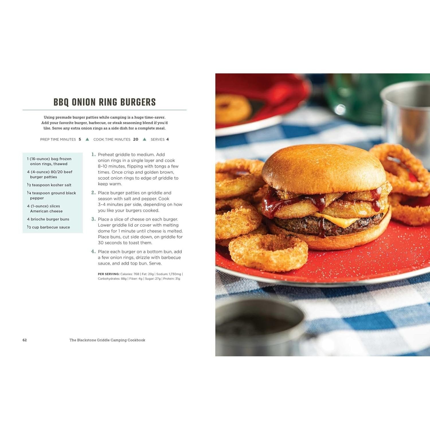 The Blackstone Griddle Camping Cookbook: 100 Easy, Flavorful Recipes to Fuel Your Outdoor Adventures