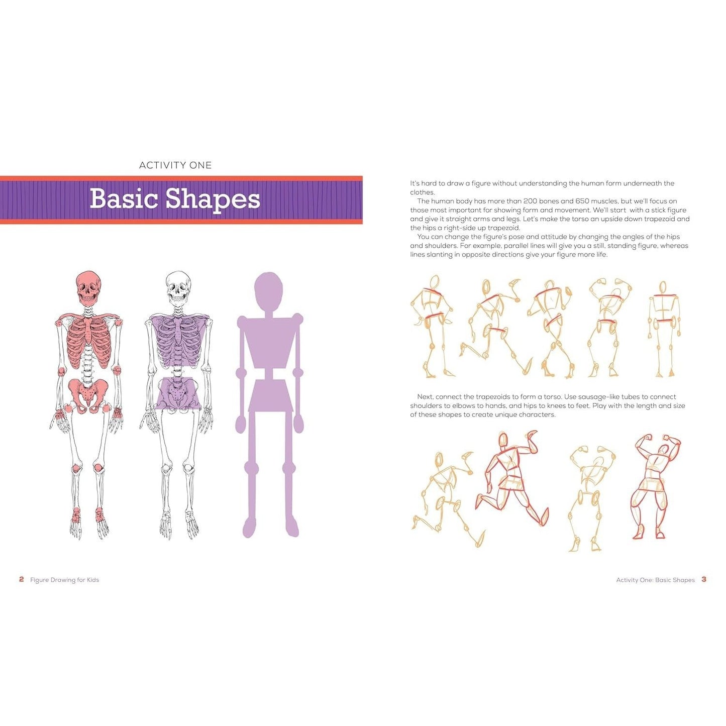 Figure Drawing for Kids: A Step-By-Step Guide to Drawing People