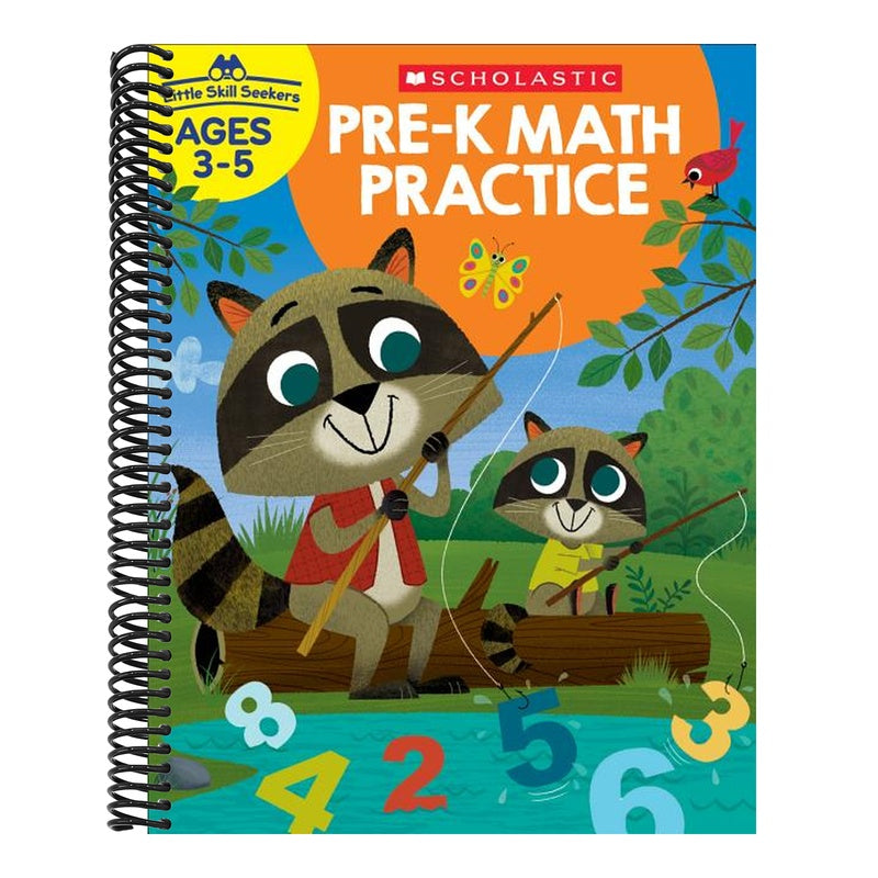 Little Skill Seekers: Pre-K Math Practice (Spiral Bound)