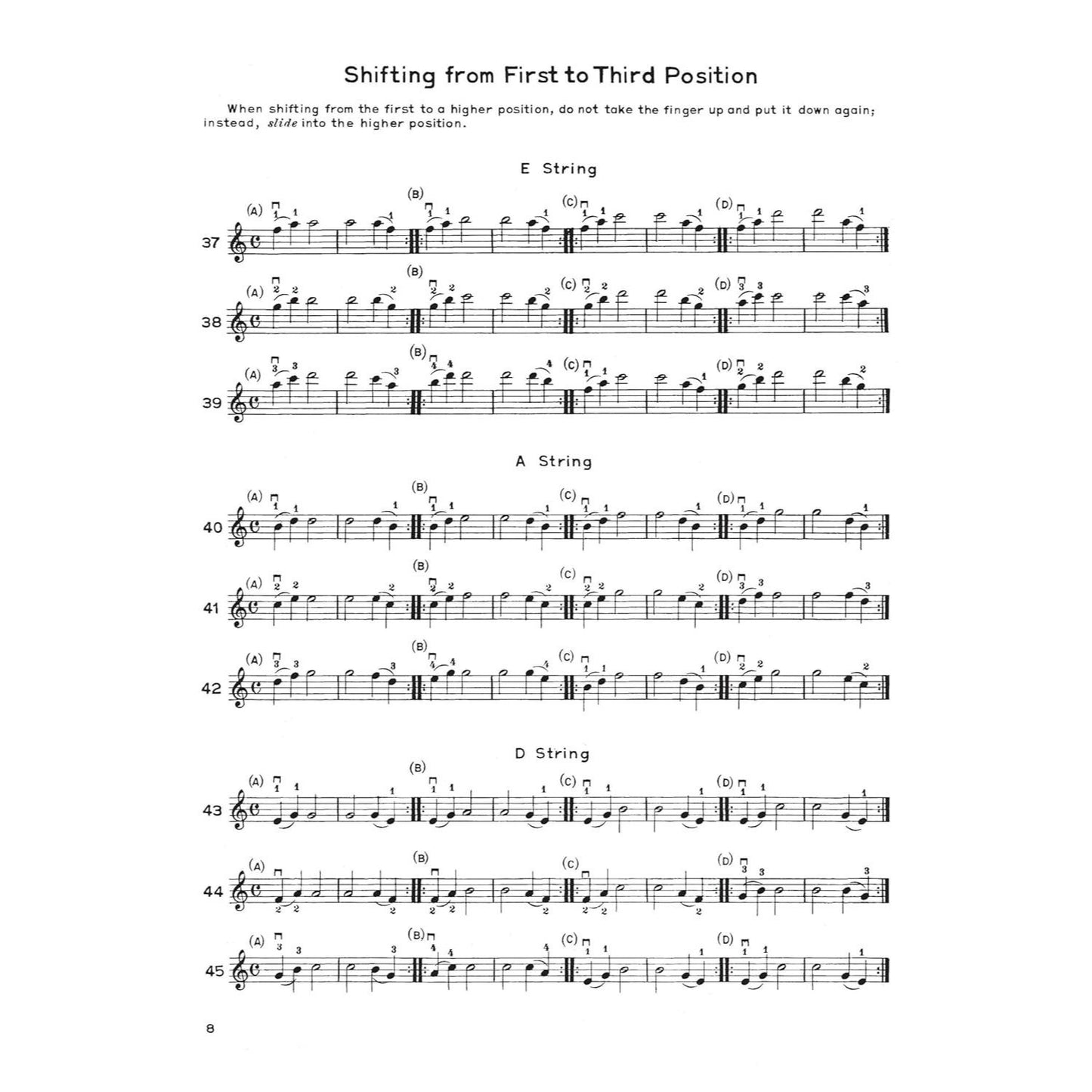 Introducing the Positions for Violin: Volume 1 - Third and Fifth Position Beginner Violin Book