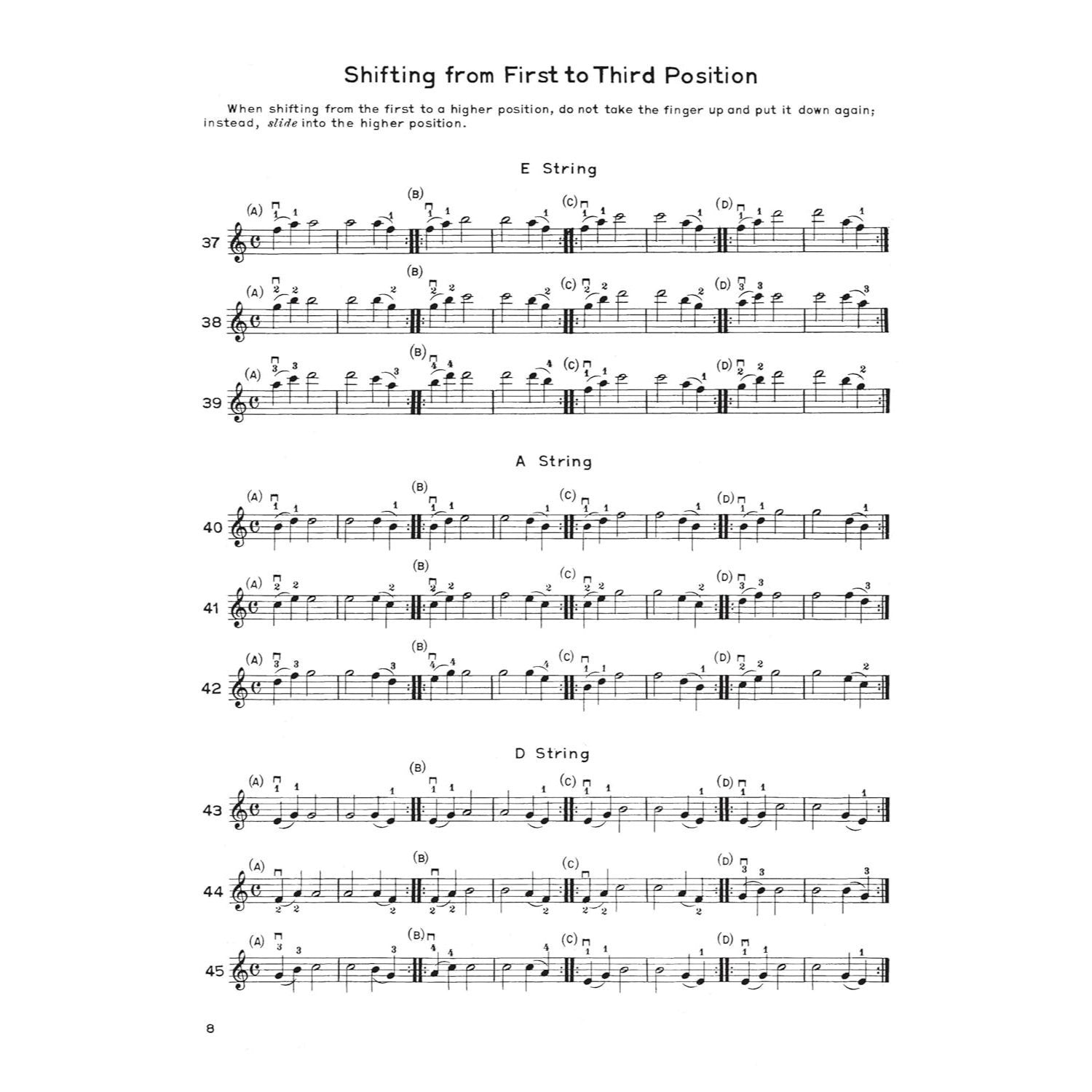 Introducing the Positions for Violin: Volume 1 - Third and Fifth Position Beginner Violin Book