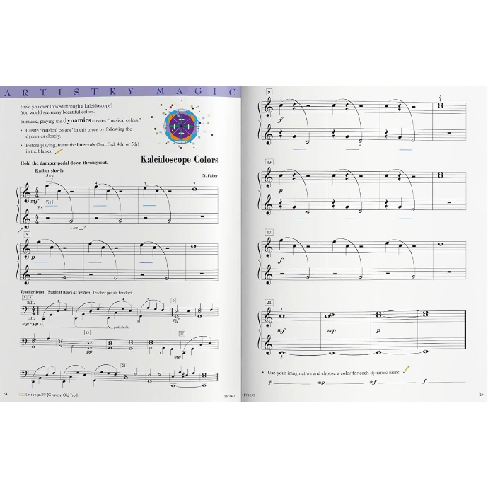 Piano Adventures - Technique & Artistry Book - Level 1 (Revised)