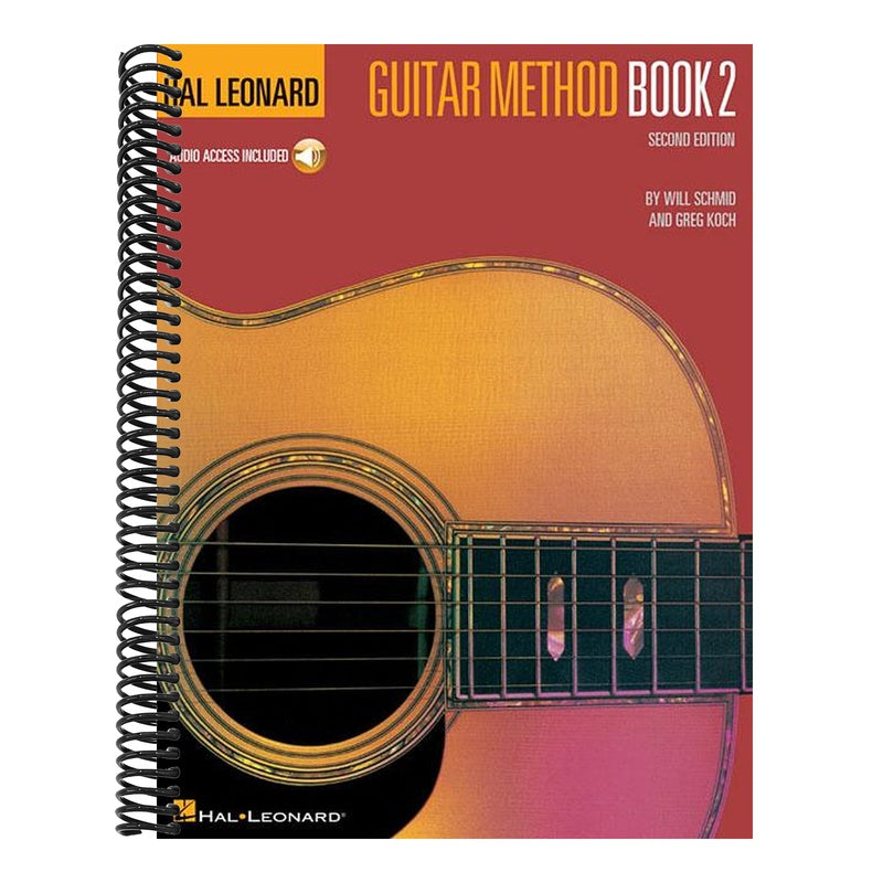 Guitar Method Book 2 Hal Leonard Beginner to Intermediate Guitar Lesson Book Learn Chords Fingerstyle Power Chords and Rhythm Techniques Includes Onli
