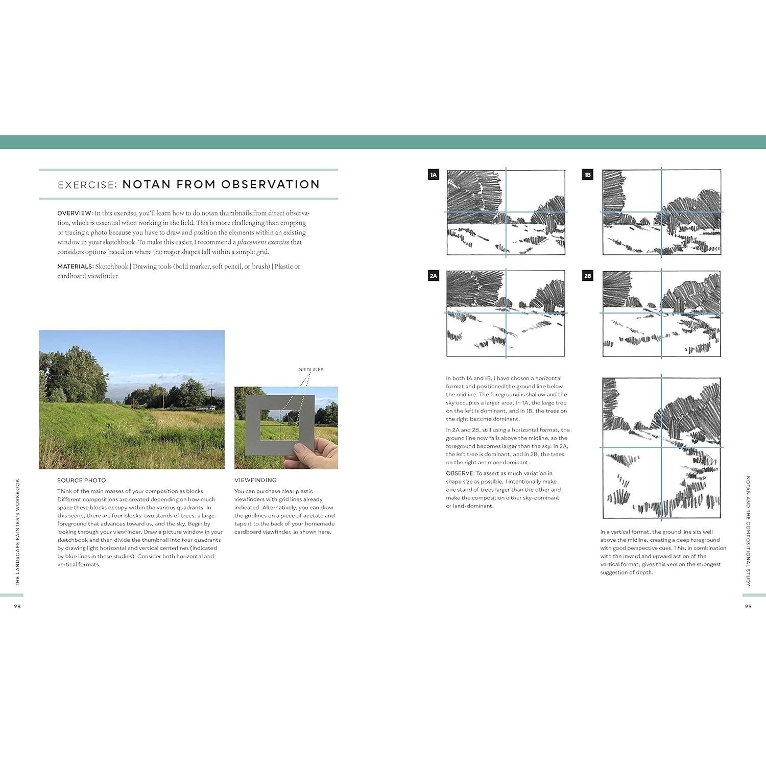 The Landscape Painter's Workbook: Essential Studies in Shape, Composition, and Color