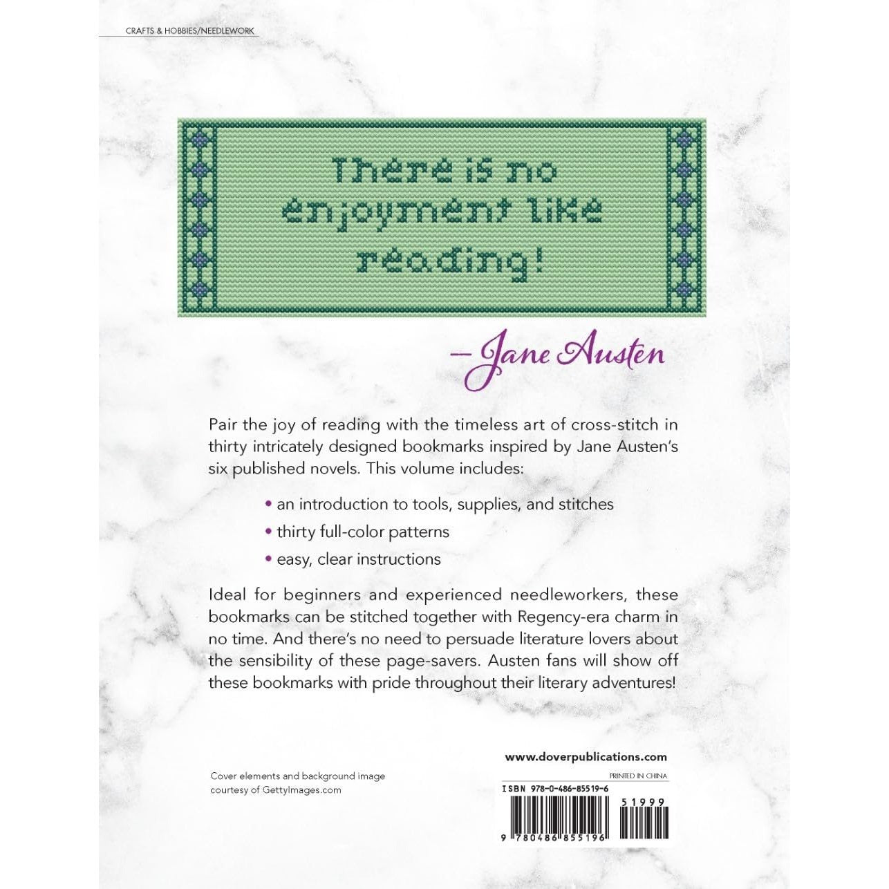 Pride and Preju-Stitch: 30 Jane Austen-Inspired Cross-Stitch Bookmarks