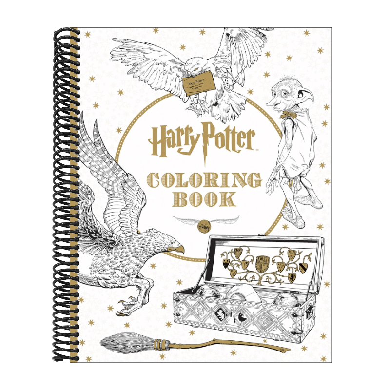 Harry Potter Coloring Book (Spiral Bound)