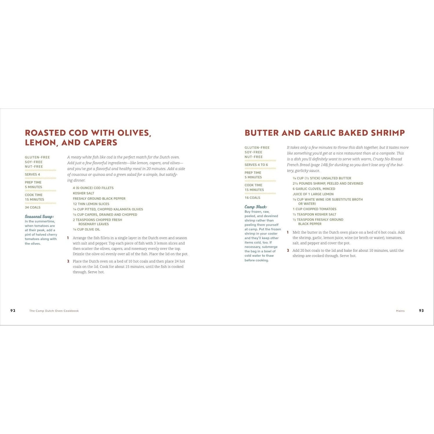 The Camp Dutch Oven Cookbook: Easy 5-Ingredient Recipes to Eat Well in the Great Outdoors (Spiral Bound)