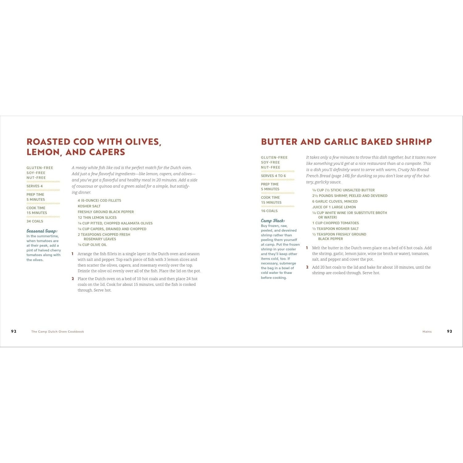 The Camp Dutch Oven Cookbook: Easy 5-Ingredient Recipes to Eat Well in the Great Outdoors (Spiral Bound)
