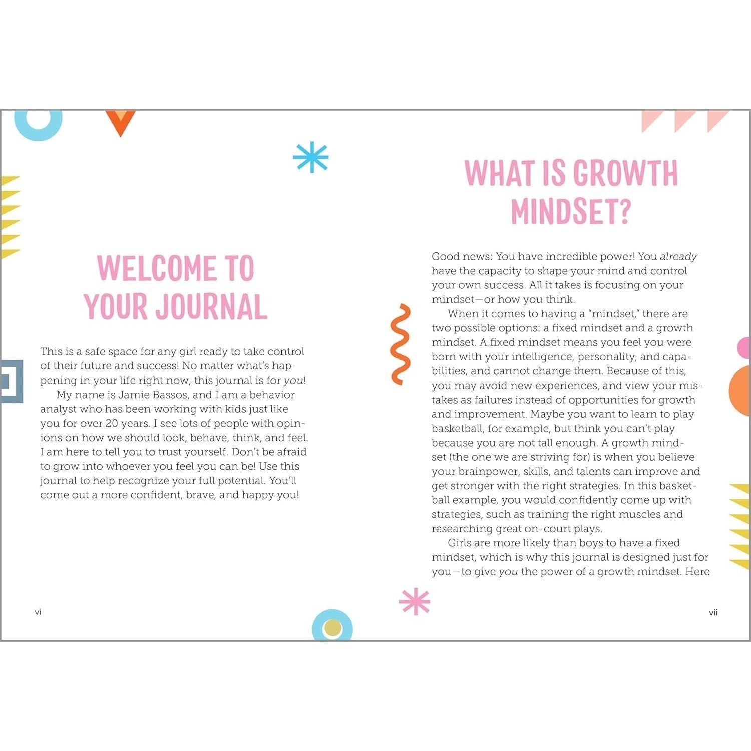Growth Mindset Journal for Girls: A Space to Embrace Challenges, Build Confidence, and Dream Big