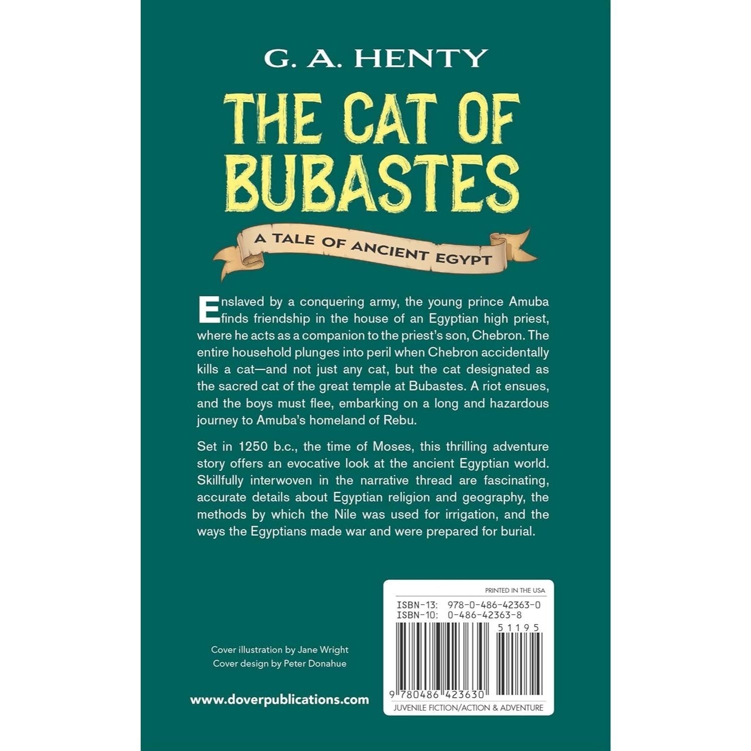 The Cat of Bubastes: A Tale of Ancient Egypt