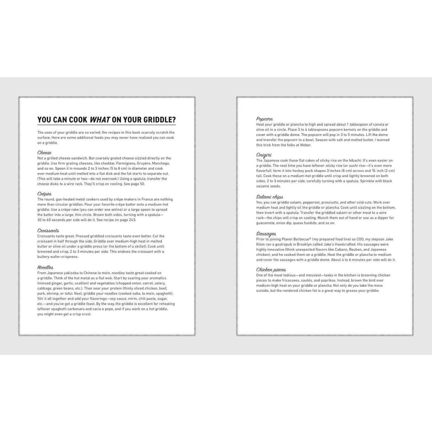 Project Griddle: The Versatile Art of Grilling on a Flattop (Spiral Bound)