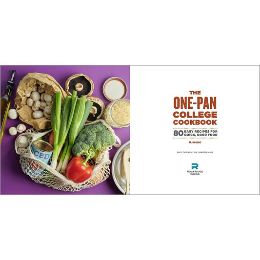 The One-Pan College Cookbook: 80 Easy Recipes for Quick, Good Food (Spiral Bound)