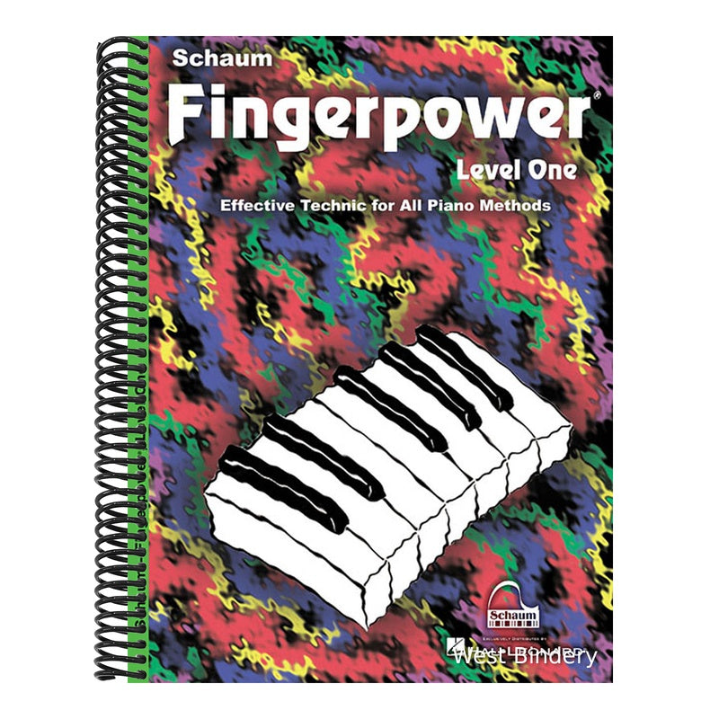 Fingerpower: Level 1 (Schaum Publications Fingerpower) - Piano Sheet Music Book