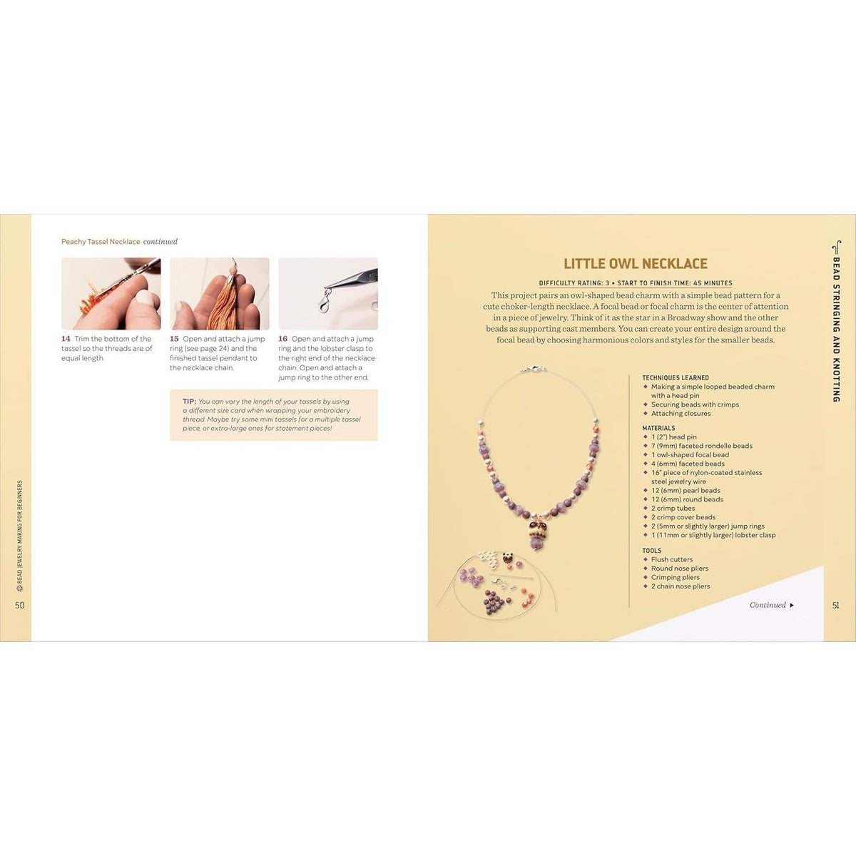 Bead Jewelry Making for Beginners: Step-By-Step Instructions for Beautiful Designs
