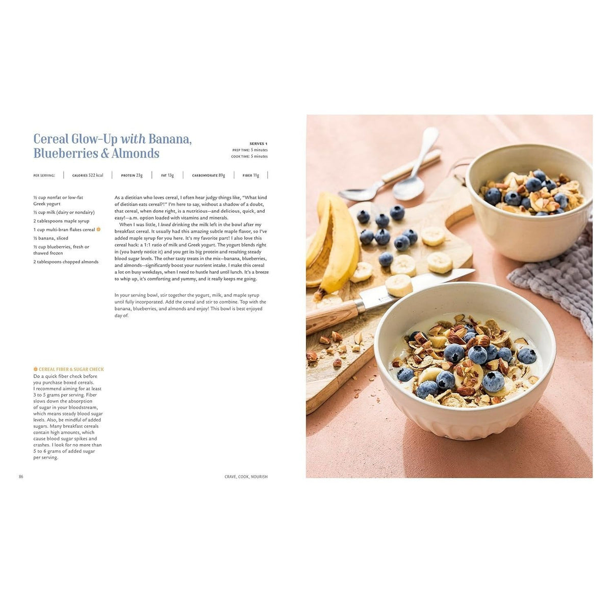 Crave, Cook, Nourish: 80+ Recipes and Expert Guidance for Healthy, Happy Nutrition [A Cookbook and Nutrition Guide]