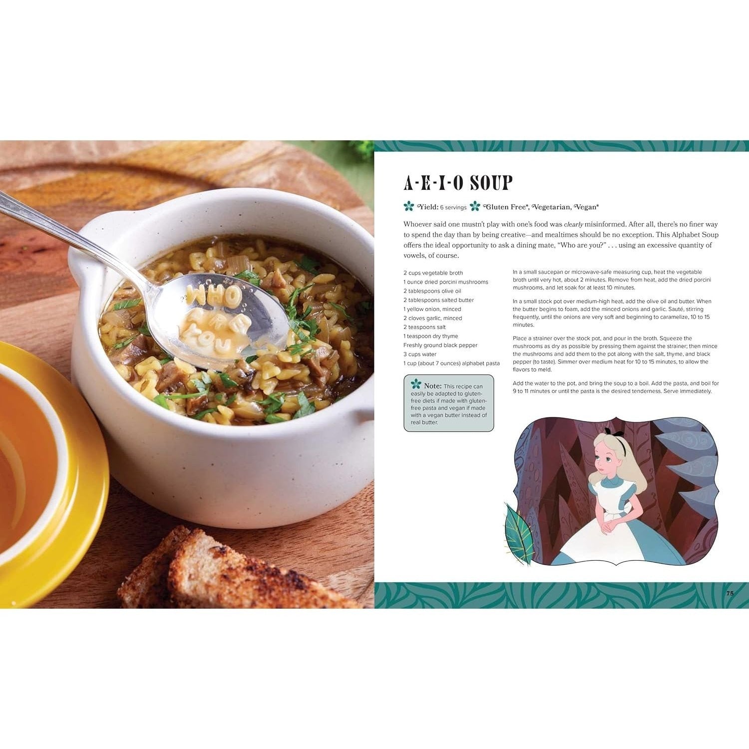 Alice in Wonderland: The Official Cookbook