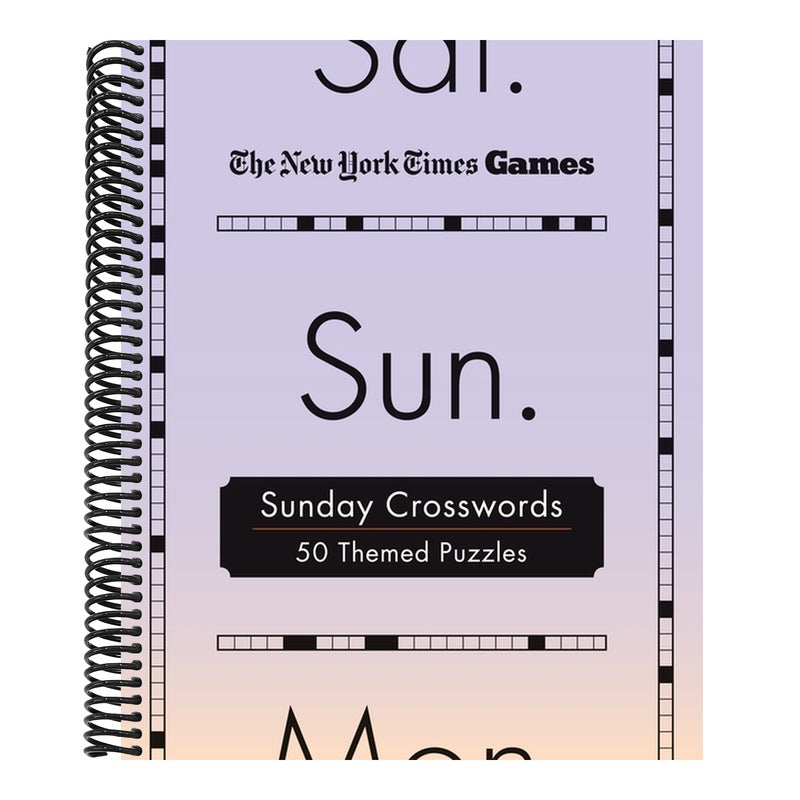 New York Times Games Sunday Crosswords: 50 Themed Puzzles