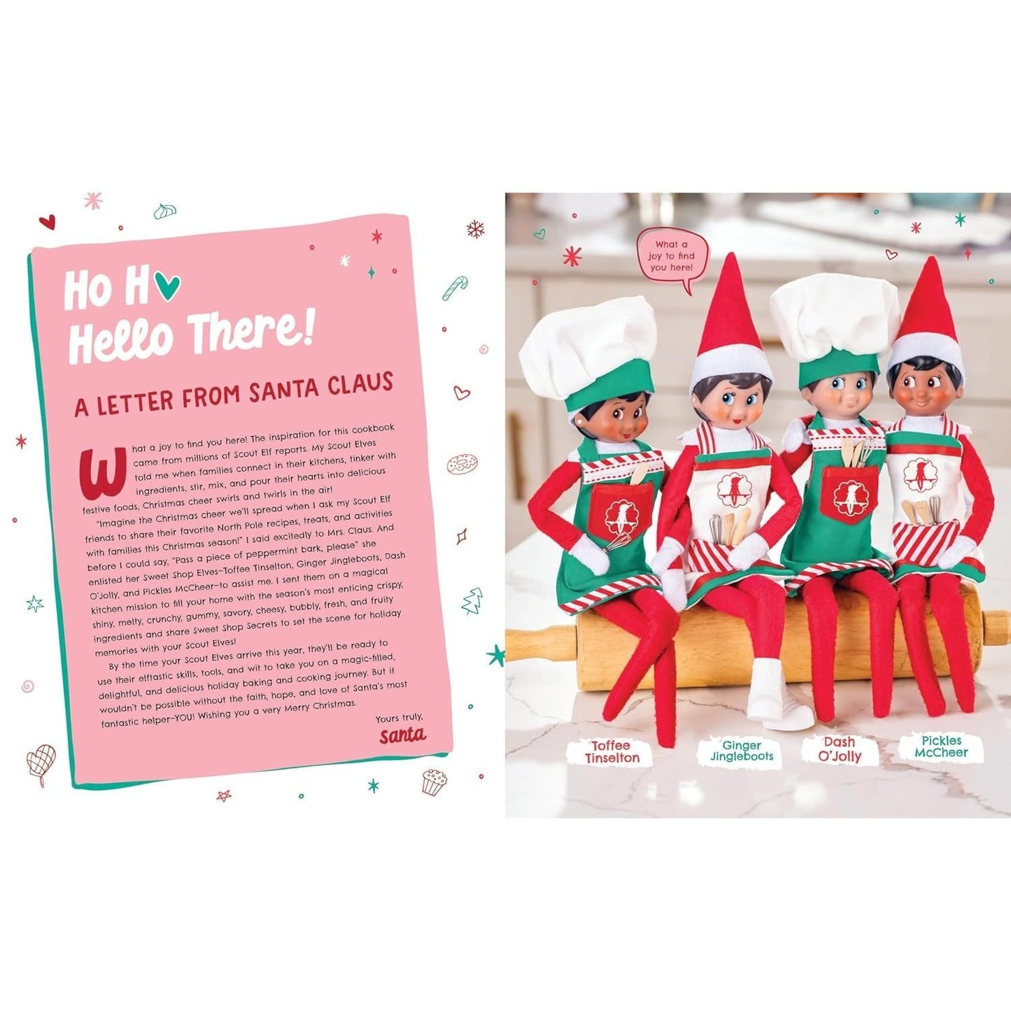 The Elf on the Shelf Family Cookbook: 50 Elftastic Recipes Plus Playful Elf Ideas, Games, Activities, and More!