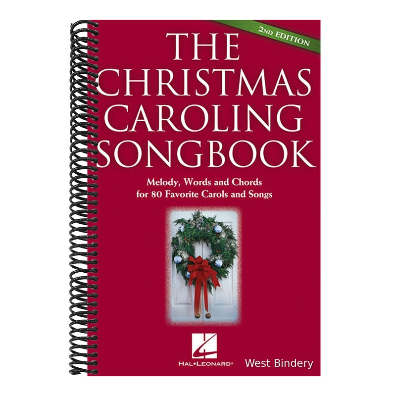 The Christmas Caroling Songbook - 2nd Edition 80 Classic Carols with Lyrics, Chords and Melody Easy Holiday Sing-Along Hal Leonard Christmas Sheet Music f