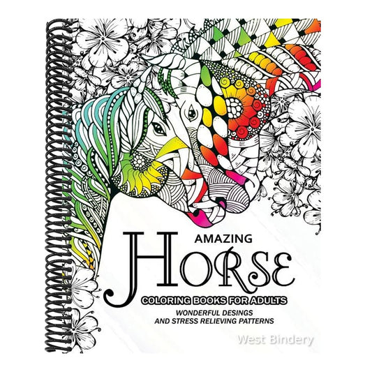 Amazing Horse Coloring Books for Adults: An Adult coloring book for Horse lover