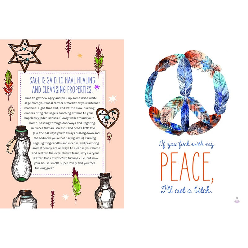 Zen as F*ck: A Journal for Practicing the Mindful Art of Not Giving a Sh*t (Spiral Bound)