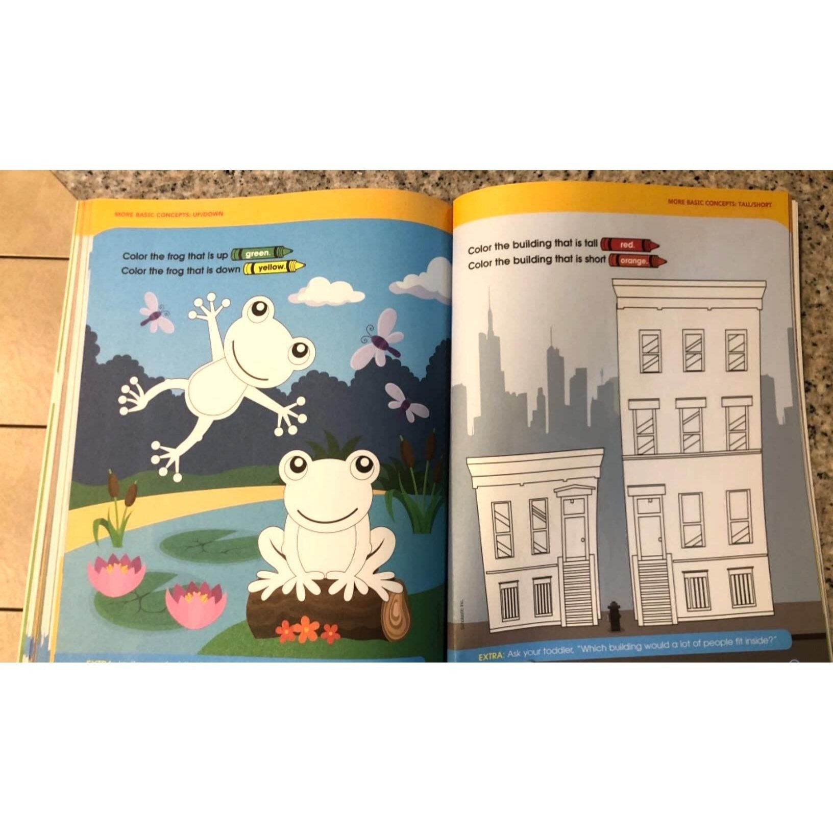 Scholastic Toddler Jumbo Workbook (Spiral Bound)