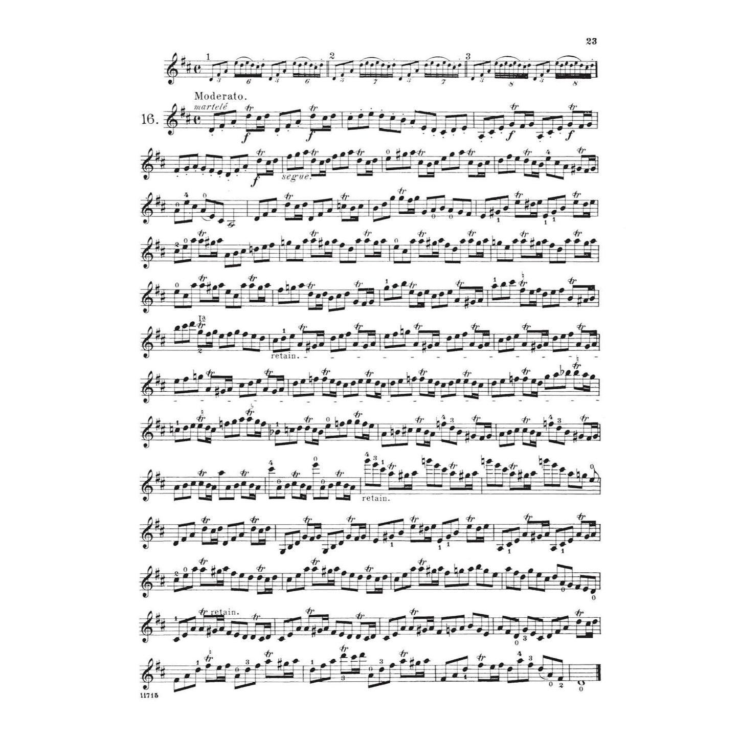 Kreutzer - 42 Studies or Caprices Violin Sheet Music for Intermediate to Advanced Players Schirmer Library of Classics Volume 230